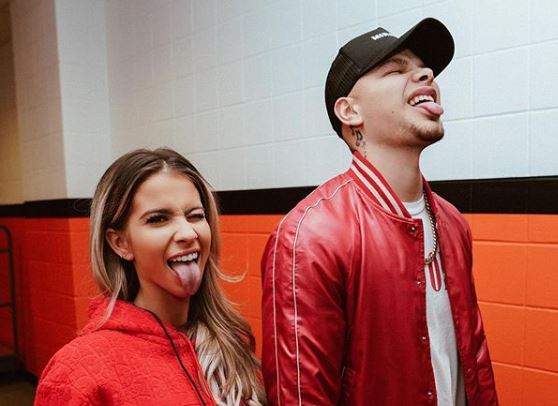Kane Brown with his wife from Instagram