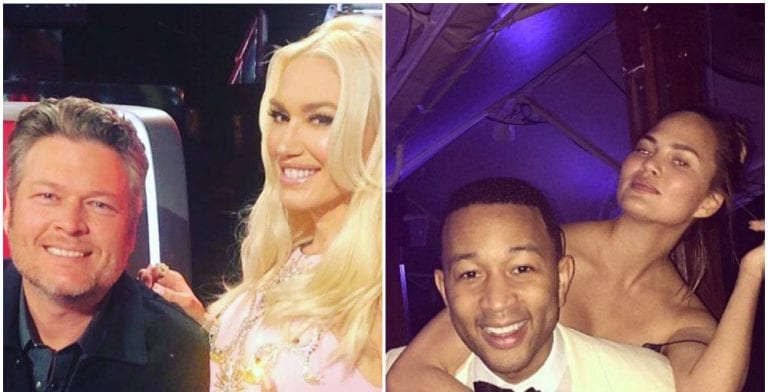Chrissy Tiegen Blake Shelton Gwen Stefani