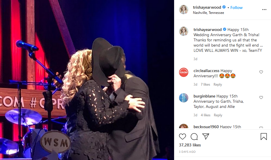 trisha yearwood garth brooks instagram