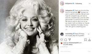 Credit: Dolly Parton Instagram