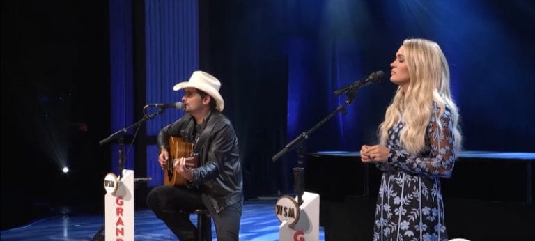 Carrie Underwood, Brad Paisley/YouTube