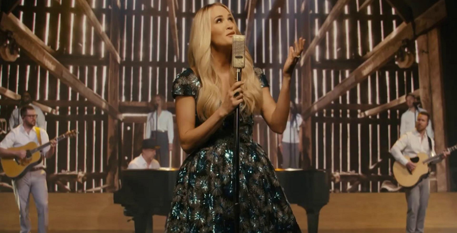 [Credit: Carrie Underwood/YouTube]