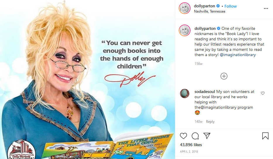 [Credit: Dolly Parton/Instagram]
