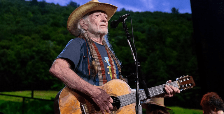 [Credit: Farm Aid/YouTube] Willie Nelson