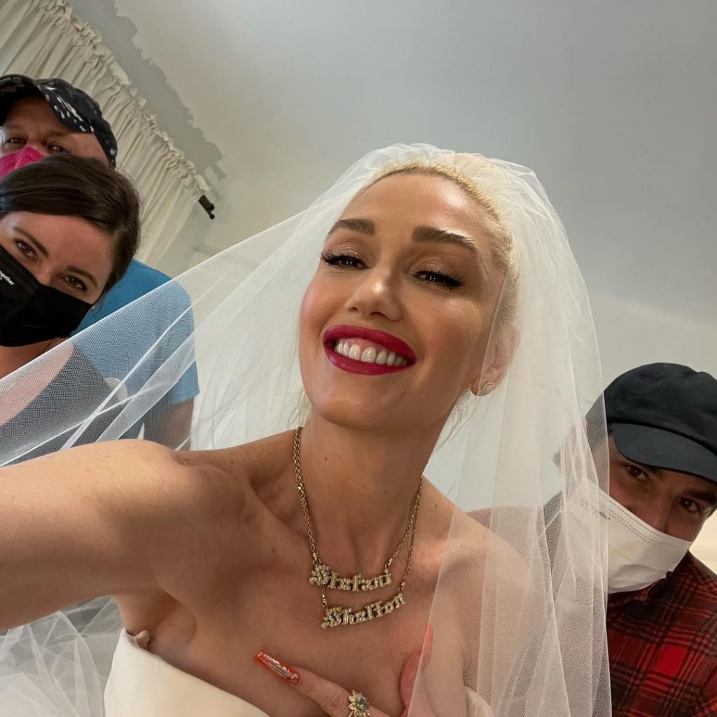 Gwen Stefani wedding dress