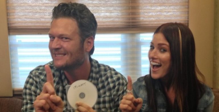 Blake Shelton, Cassadee Pope [Credit: Instagram]