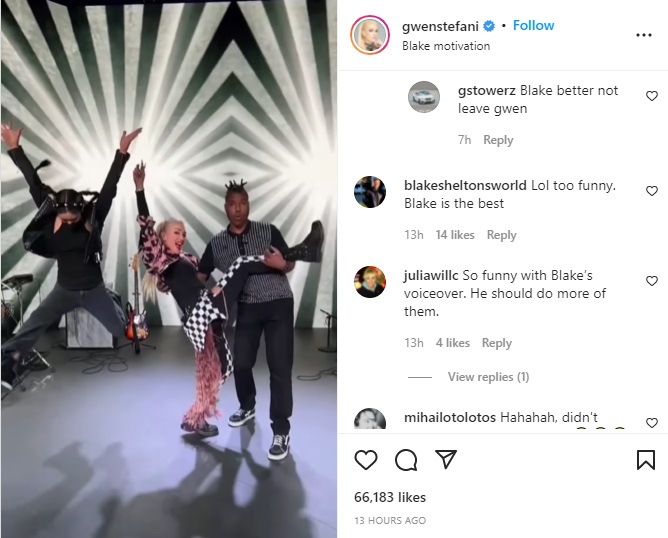 Gwen Stefani And Blake Shelton's Super Bowl Prep [Credit: Gwen Stefani/Instagram]