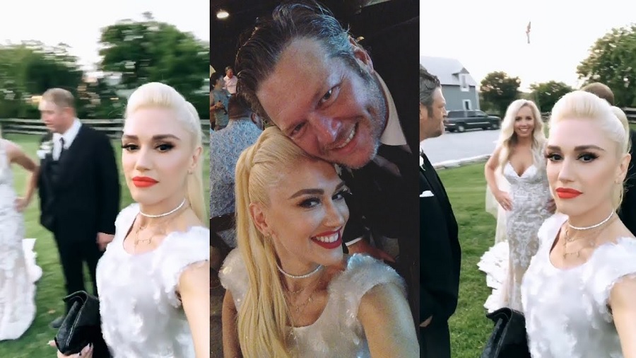 Gwen Stefani And Blake Shelton [Credit: Gwen Stefani/Instagram]