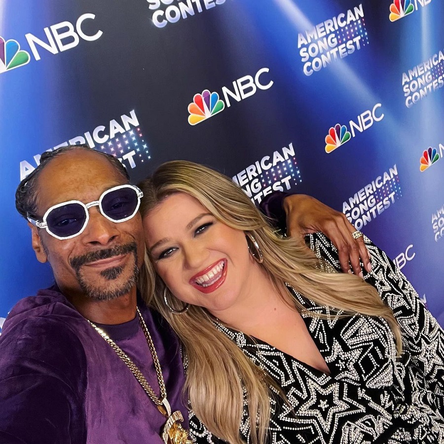 Snoop Dogg And Kelly Clarkson [Credit: Kelly Clarkson/Instagram]