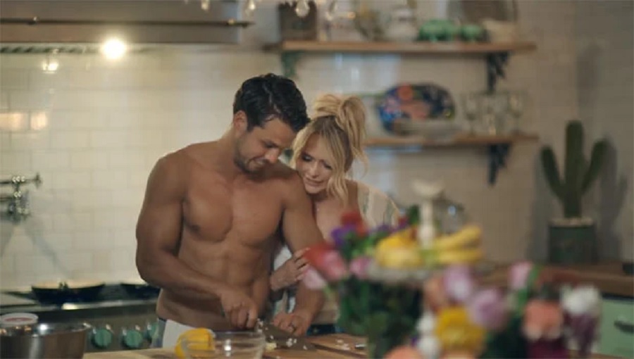 Brendan McLoughlin Shirtless In Miranda Lambert's Music Video [Credit: YouTube]