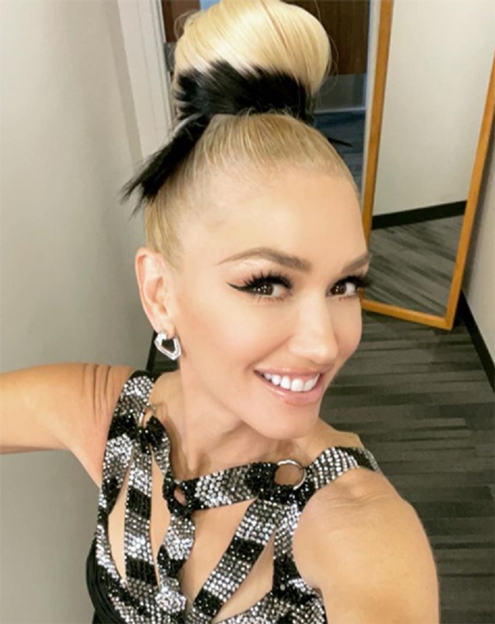 Gwen Stefani's Makeup Look [Credit: Gwen Stefani/Instagram]