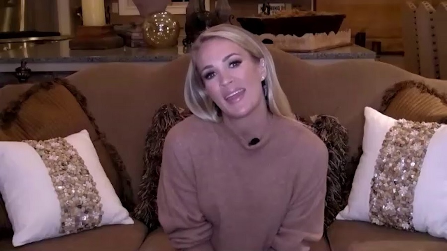 Carrie Underwood Likes Being At Home [YouTube]