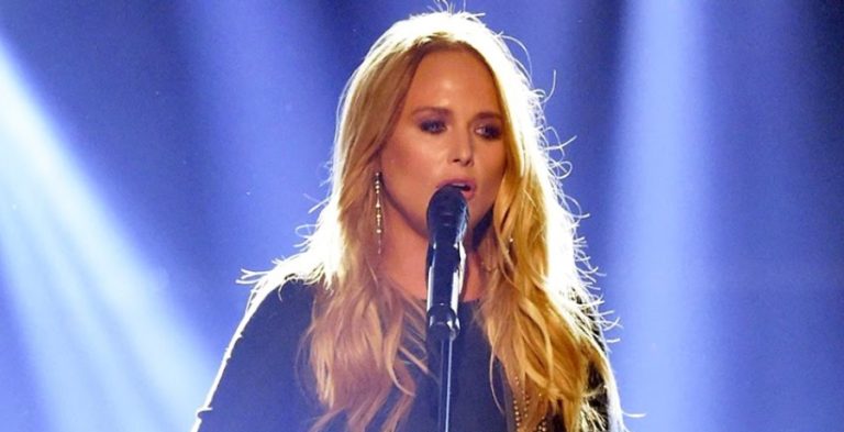 Miranda Lambert Sets Stage On Fire In Fishnet Stockings & Short Skirt