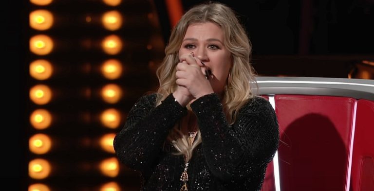 A woman with blonde hair