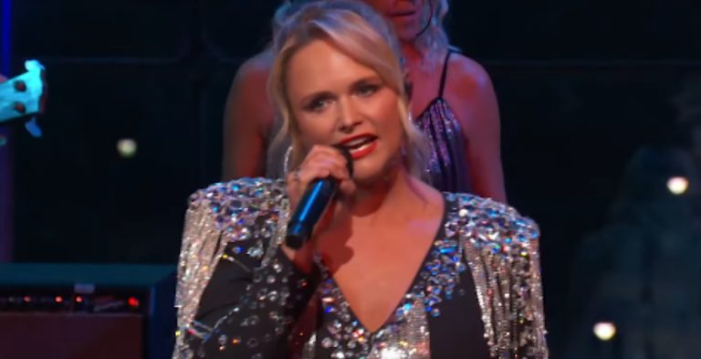 Tanned Miranda Lambert Struts In Tight Black Shorts & Braids
