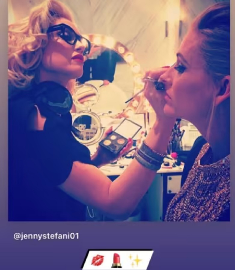 Gwen Stefani Unrecognizable [Jenny Stefani | Instagram]