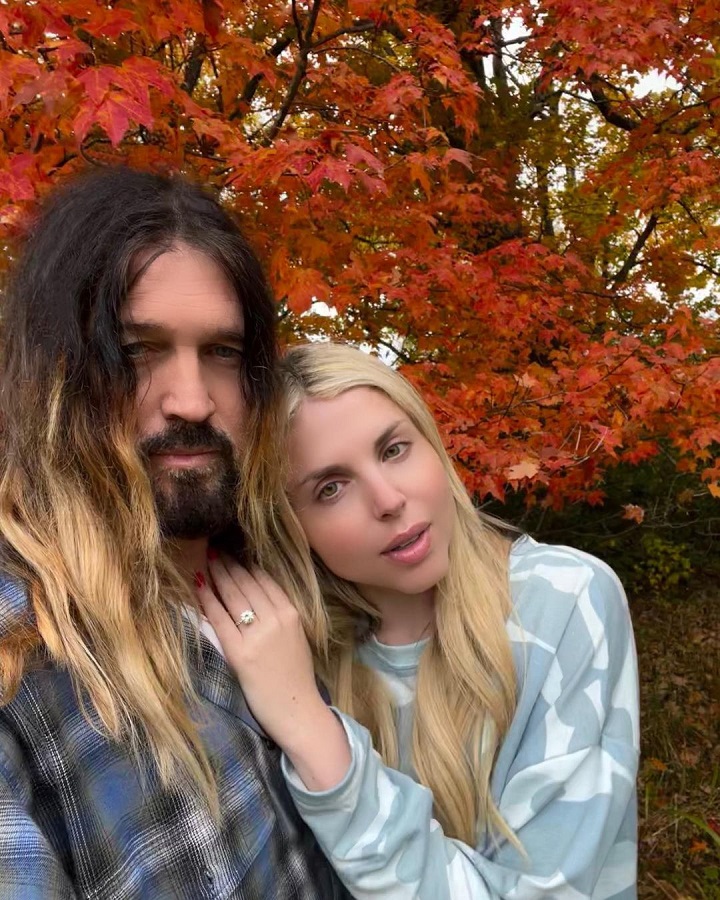Billy Ray & Firerose Confirm Engagement [Billy Ray Cyrus | Instagram]
