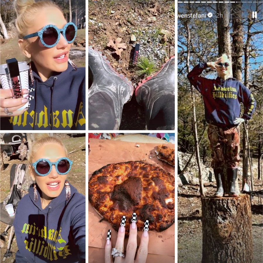 Gwen Stefani On The Ranch [Gwen Stefani | Instagram Stories]
