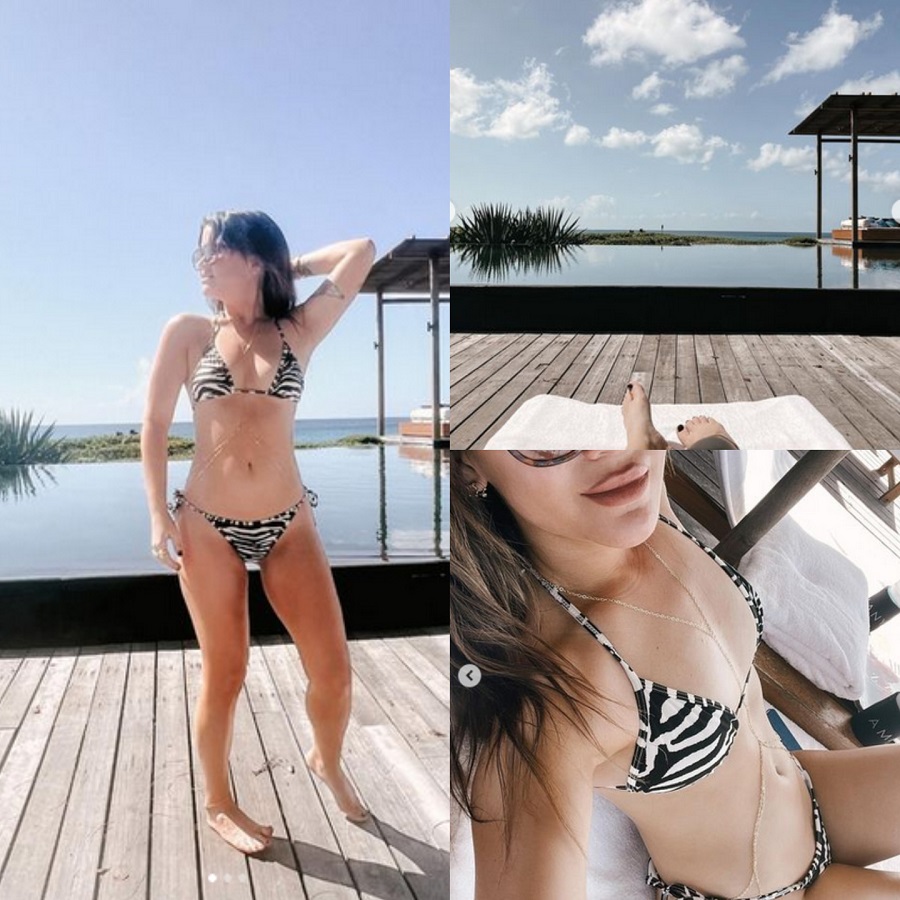 Maren Morris Shows More Skin Than Ever In Tiny Zebra Bikini