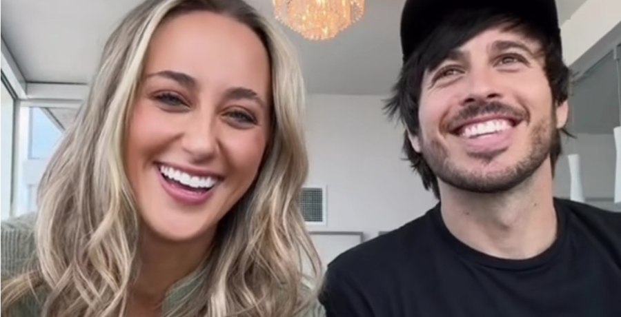 Ashley Cooke Laughs With Morgan Evans [Source: TikTok]