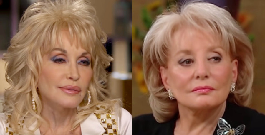 Dolly Parton/Credit: ABC News YouTube/Barbara Walters/Credit: OWN YouTube