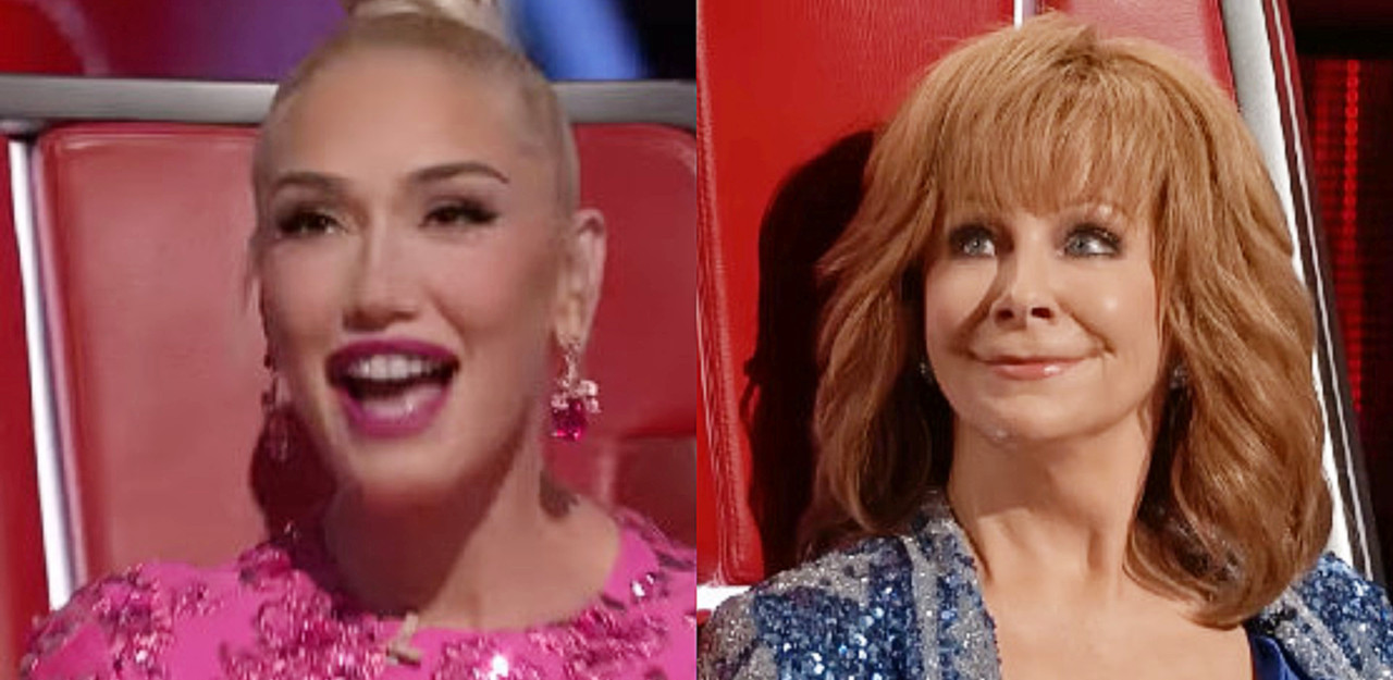 Gwen Stefani and Reba McEntire/Credit: The Voice YouTube