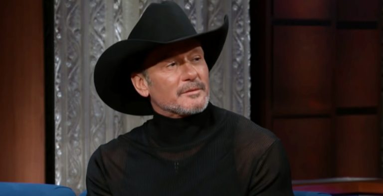 Tim McGraw/Credit: Stephen Colbert/YouTube