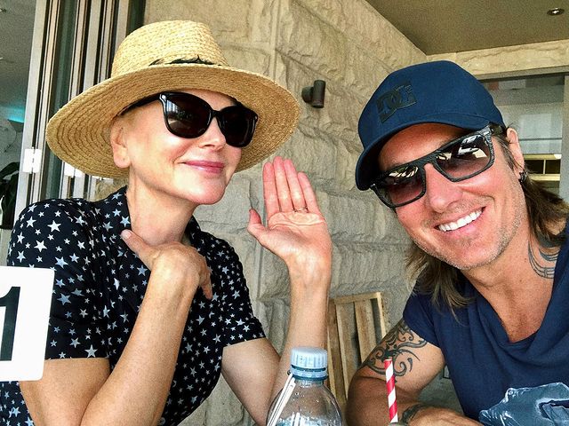 Keith Urban and Nicole Kidman/Credit: Keith Urban Instagram