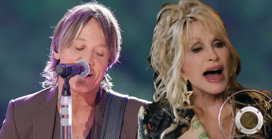 Keith Urban and Dolly Parton/Credit: YouTube