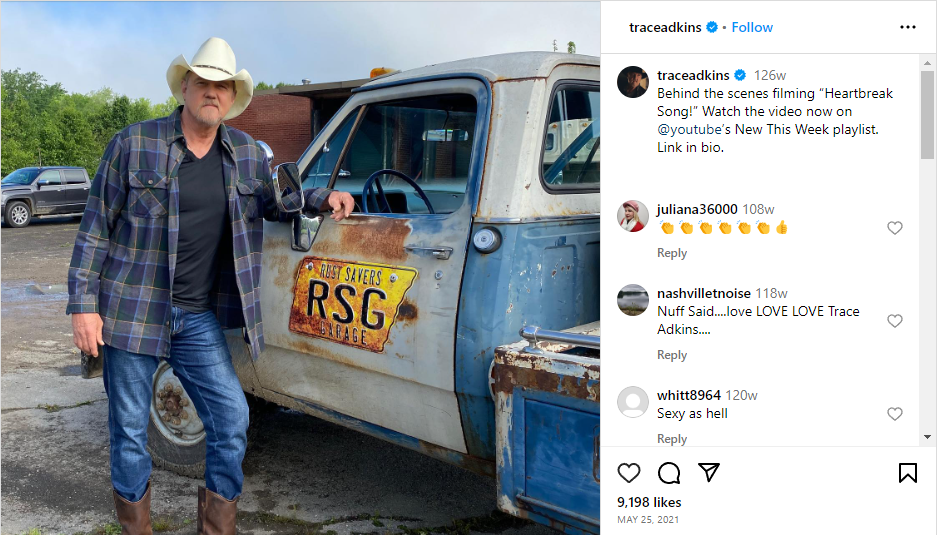Trace Adkins Shows Off Impressive Weight Loss