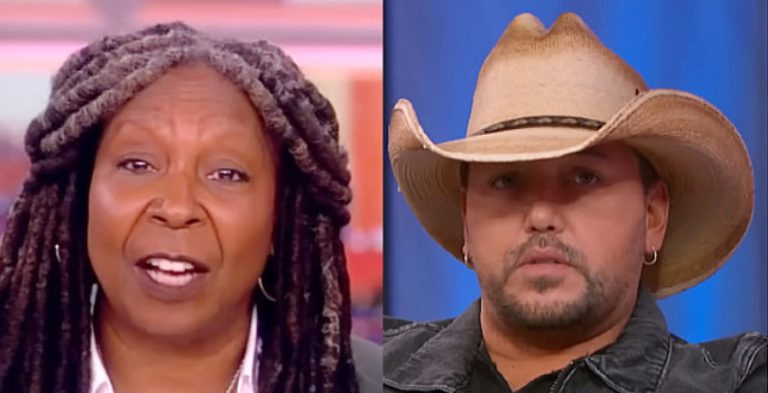 Whoopi Goldberg and Jason Aldean/Credit: YouTube