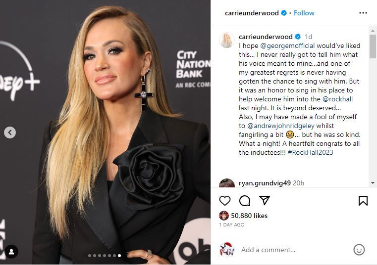 Carrie Underwood IG