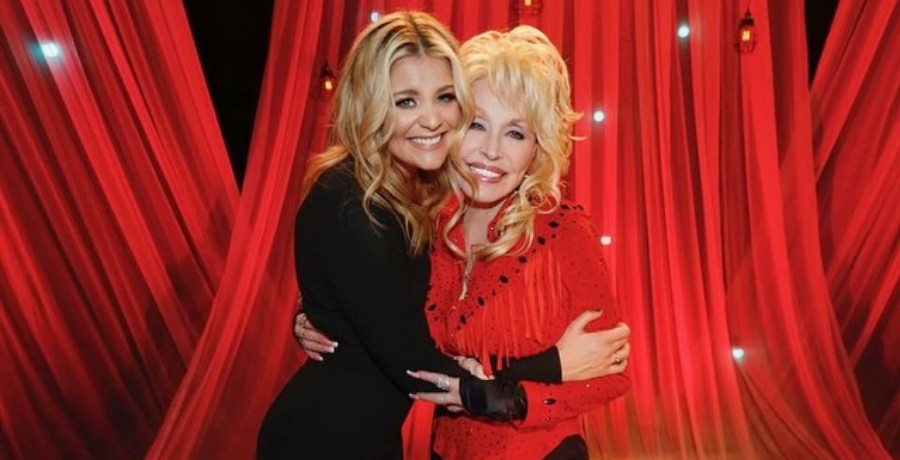 Lauren Alaina and Dolly Parton/Credit: Lauren Alaina Instagram