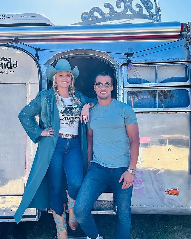 Miranda Lambert and husband Brendan McLoughlin/Credit: Miranda Lambert Instagram