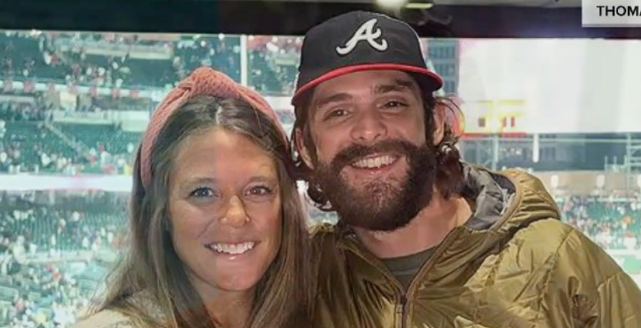 Lauren Akins and Thomas Rhett/Credit: YouTube