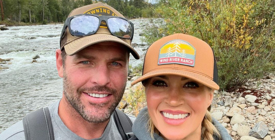 Mike Fisher and Carrie Underwood/Credit: Instagram