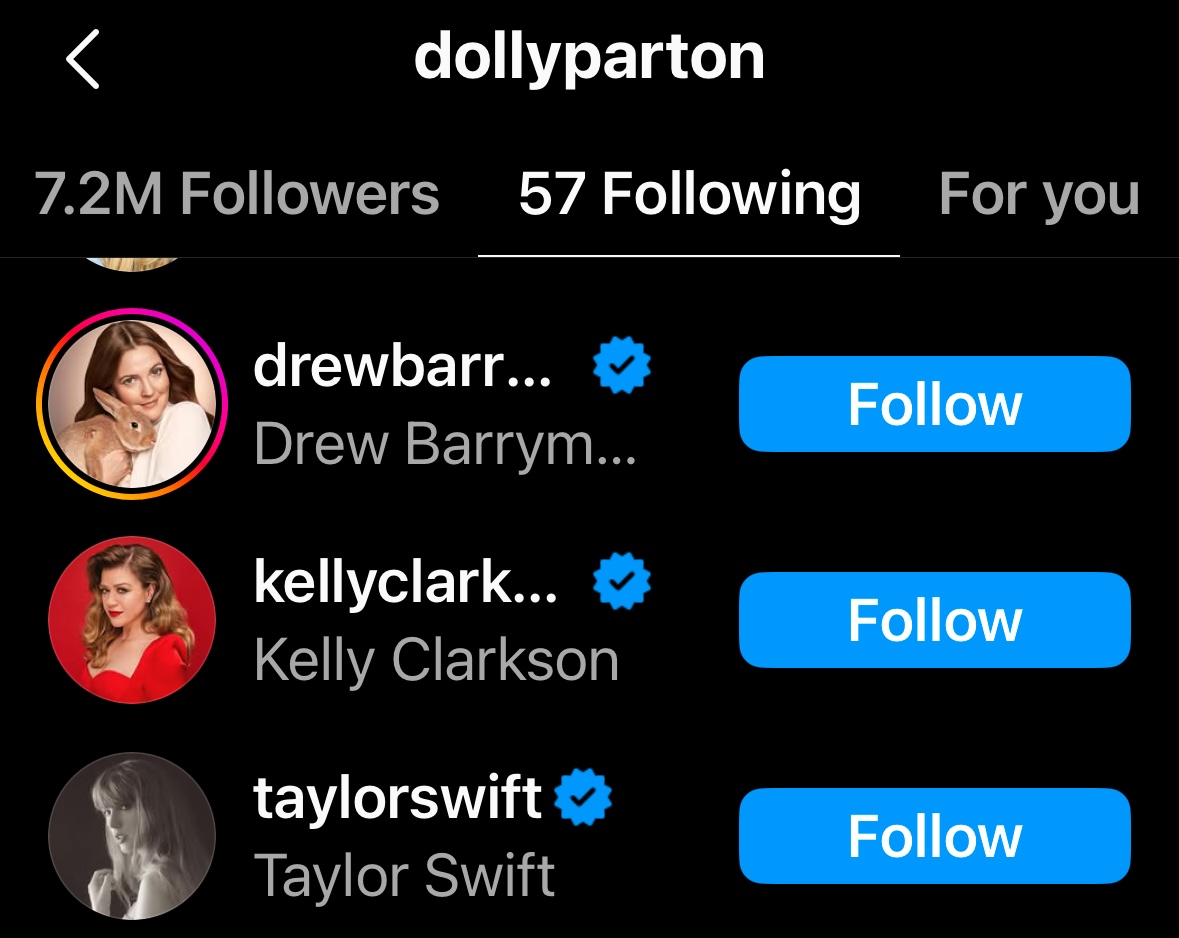 Dolly Parton-Instagram