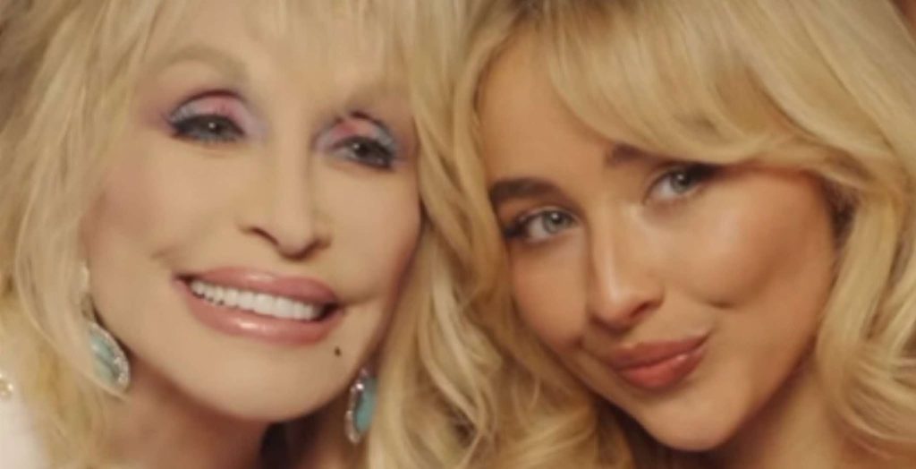 Dolly Parton and Sabrina Carpenter Instagram