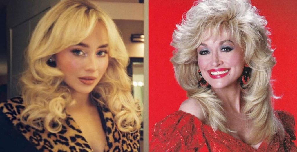 Dolly Parton and Sabrina Carpenter Instagram 